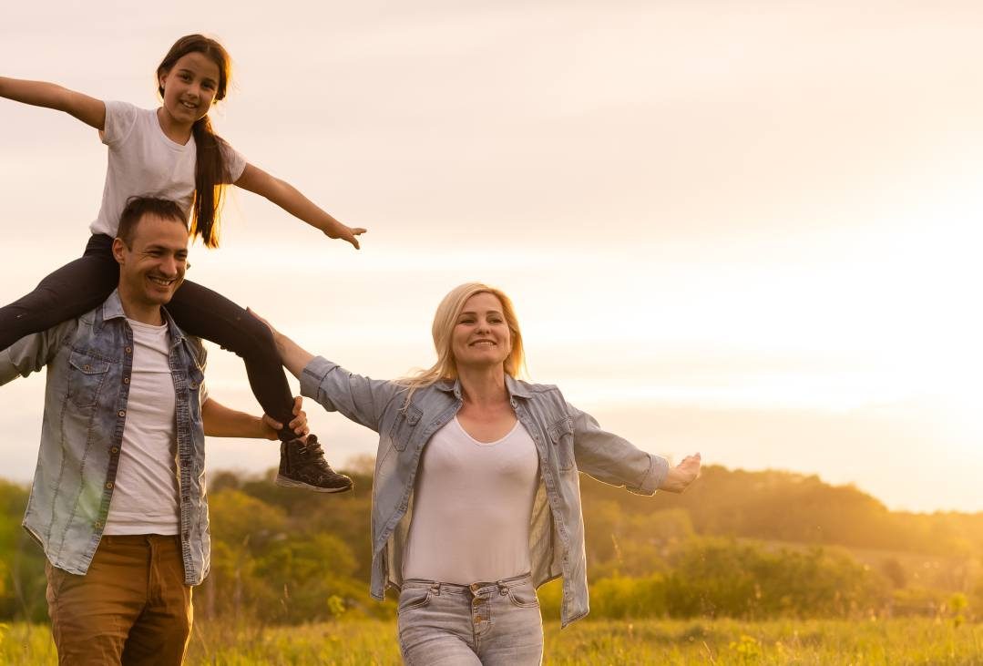Família feliz